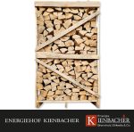 1 x 1,8 RM Kiste Brennholz Buche 33 cm luftgetrocknet ofenfertiges Brennholz Heizholz Lagerfeuer Pizzaofen Energie Kienbacher – Bild 4