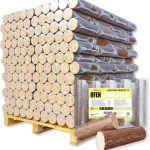 Nestro Brikett Top 960 kg Palette Hartholzbriketts aus Buche und/oder Eiche Kaminofen Heizholz Gluthalter Brennholz Premium Öko Holzbriketts Energie Kienbacher