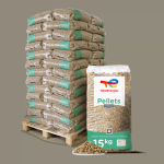 TotalEnergies Holzpellets Premium – 975 kg (65 x 15 kg Säcke)