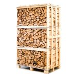 Palette kammergetrocknetes gespalten Eiche Brennholz 33cm – Bild 7
