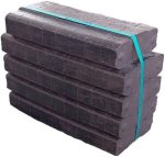 REKORD Braunkohlebriketts 40 x 25 kg Palette 1000 kg (10515L) – Bild 2