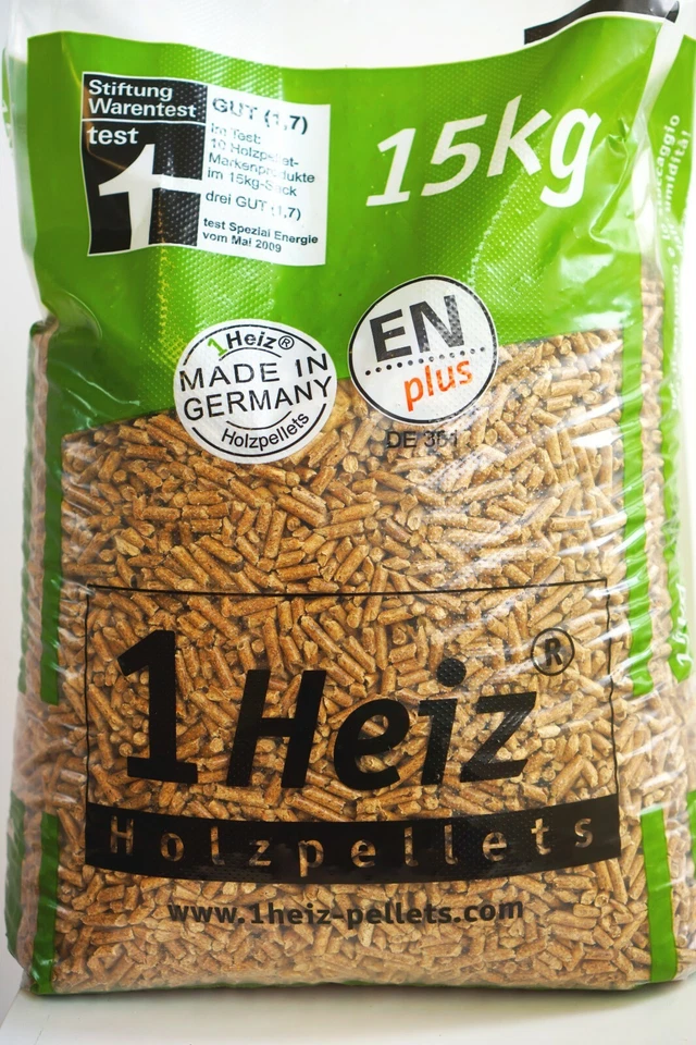 s-l960 Holzpellets Sackware 1Heiz ENplusA1 deutschlandweite Lieferung 975Kg Palette – Bild 1
